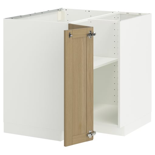 METOD, ъглов долен шкаф с рафт, 495.847.36