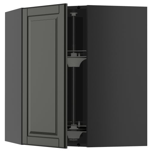 METOD, ъглов стенен шкаф с върт. механизъм, 495.897.53