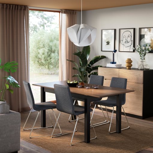 ÅLHULT/LILLÅNÄS, маса и 4 стола, 496.100.90