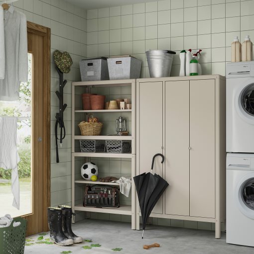 KOLBJÖRN, етажерка с шкафове/чекмеджета, 171x37x161 см, 496.155.30