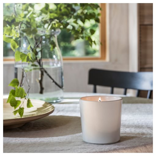 ADLAD, ароматна свещ в керамична чашка, Скандинавска гора, 50 ч, 505.022.02