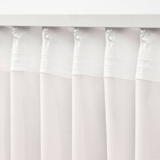 STENFRÖ, прозрачни завеси, 2 бр/к-т, с перделък, 505.621.25