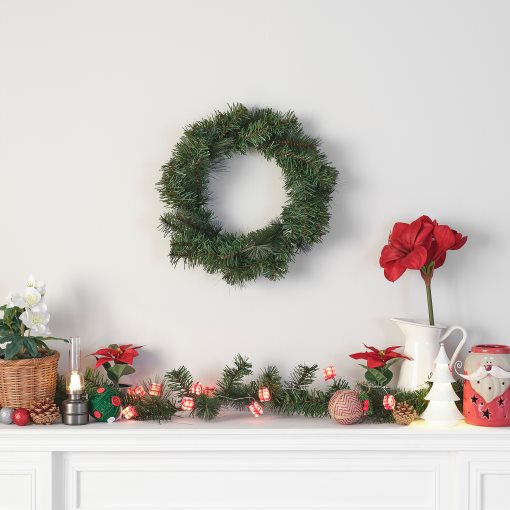 VINTERFINT, изкуствен венец, за употреба на закрито/открито, 505.621.30