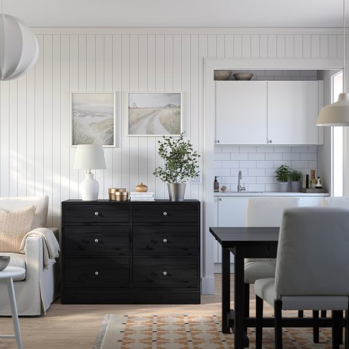 HAVSTA, скрин с 6 чекмеджета, 505.994.78