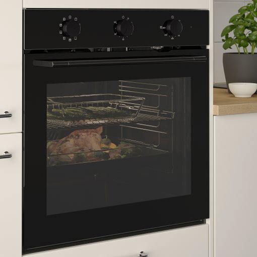 SPJUTBO, фурна горещ въздух + пиролитична ф-я, IKEA 300, 506.002.50