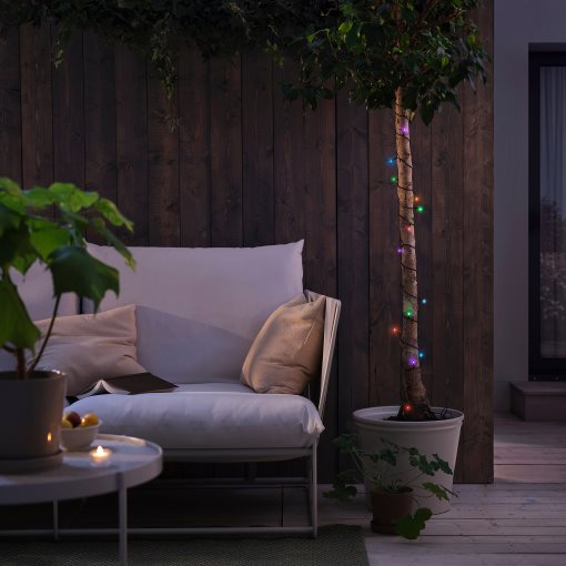 GETKÅL, LED гирлянда, на батерии/на открито, 506.028.76