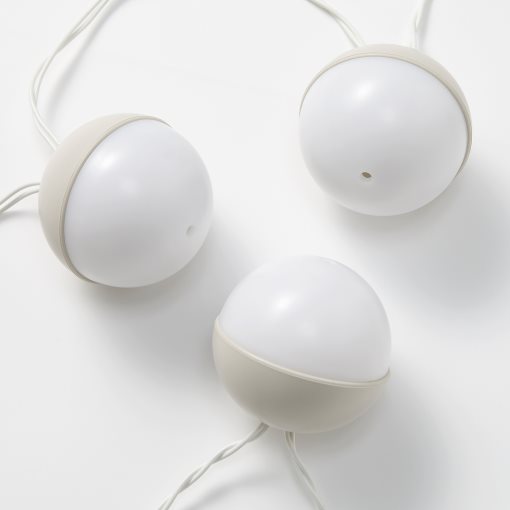 SOLVINDEN, LED гирлянда с 12 лампички, соларна, 506.191.84