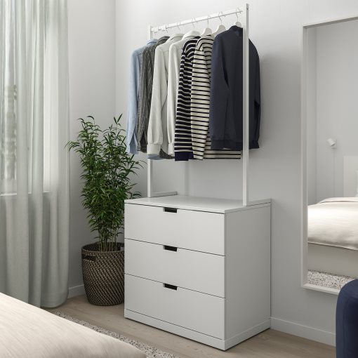 NORDLI, скрин с 3 чекмеджета, 592.952.17