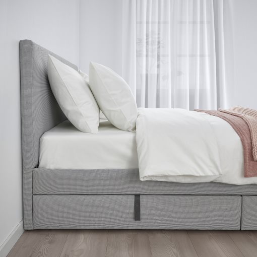 GLADSTAD, Тапицирано легло, 4 кутии за съхран., 594.070.12 - IKEA България GLADSTAD, Тапицирано легло, 4 кутии за съхран., 594.070.12