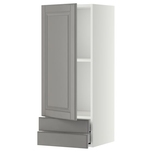 METOD/MAXIMERA, стенен шкаф с врата/2 чекмеджета, 594.584.07