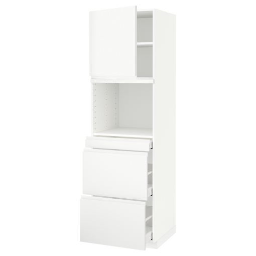 METOD/MAXIMERA, висок шкаф за комби микро, 594.637.29