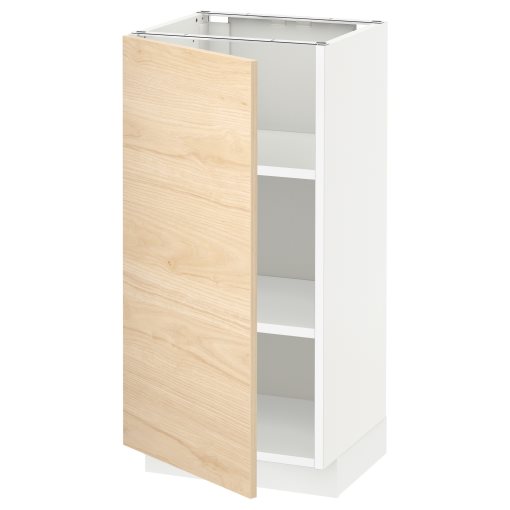 METOD, долен шкаф с рафтове, 594.693.59