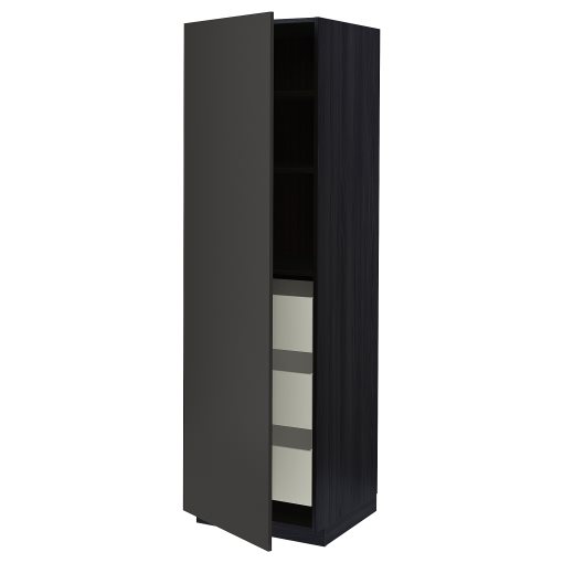 METOD/MAXIMERA, висок шкаф с чекмеджета, 594.974.99