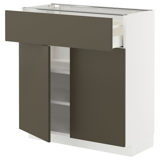 METOD/MAXIMERA, долен шкаф с чекмедже/2 врати, 595.586.33