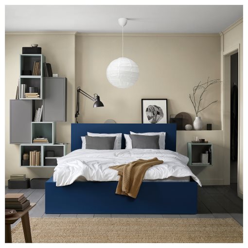 MALM, високо легло с 2 контейнера, 595.599.44