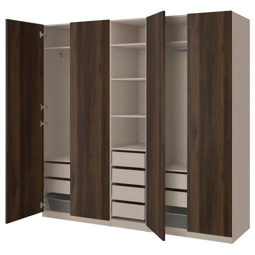 PAX/STORKLINTA, гардероб - комбинация, 595.629.08