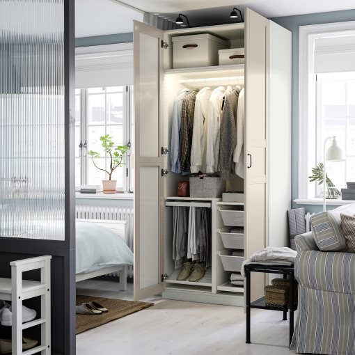 PAX/KAMMARTORP/FLISBERGET, гардероб - комбинация, 595.724.98