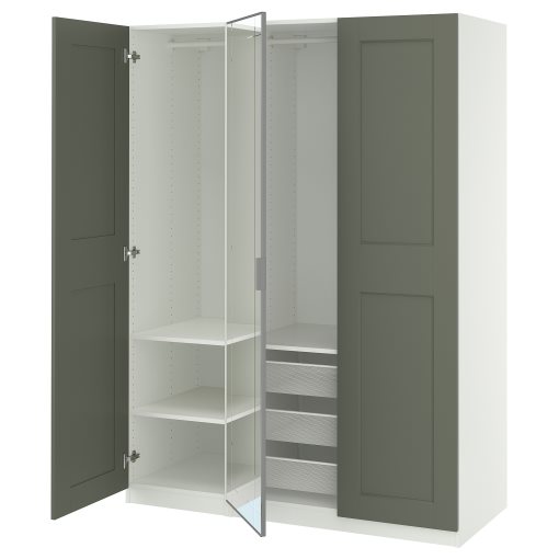 PAX/KAMMARTORP/GRIMO, гардероб - комбинация, 595.792.49