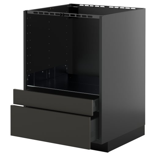 METOD/KNIVSHULT, долен шкаф за комби микровълнова/чекмедже, 595.896.01