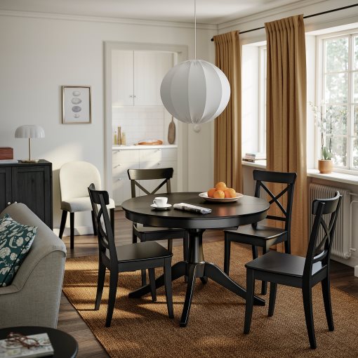 ROSENTORP/ROSENTORP, маса и 4 стола, 596.101.22