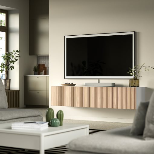 BESTÅ, TV шкаф с вратички, 180x42x38 см, 596.229.12