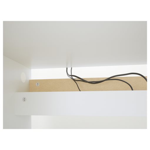 MALM, бюро 140x65см, бяло, 602.141.59