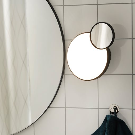 KABOMBA, LED стенна лампа с огледало, 20 см, 604.852.83