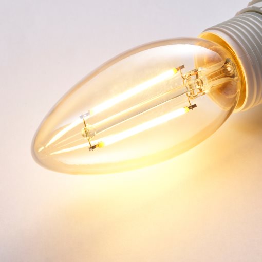 LUNNOM, LED крушка E14 210 лумена, регул. на светлината, 605.392.38