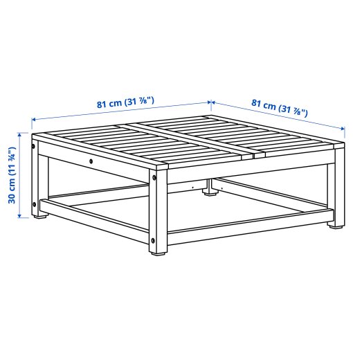 NÄMMARÖ, модул за сядане за диван, външен, 81x81 см, 605.949.32