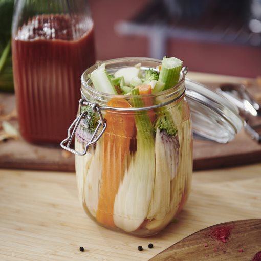 KÖSSEBÄR, буркан с капак, 605.985.34