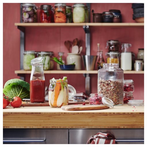 KÖSSEBÄR, буркан с капак, 605.985.34