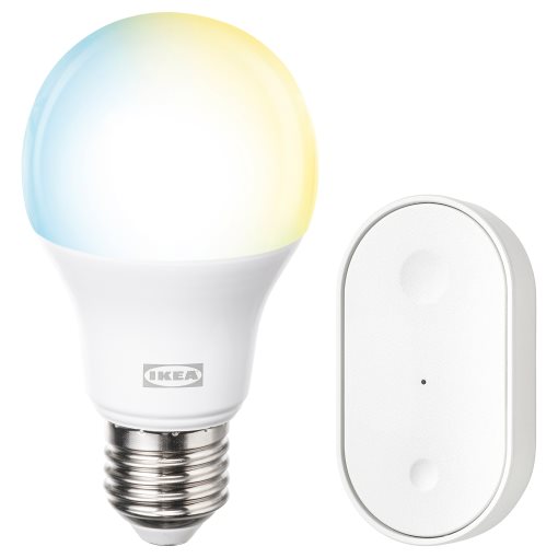 KAJPLATS, стартов комплект, E27, смарт, бял спектър, 606.114.46