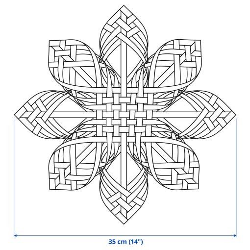 STRÅLA, абажур, 606.135.63