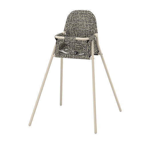 SANDKATT, столче за хранене с табличка, 606.166.46