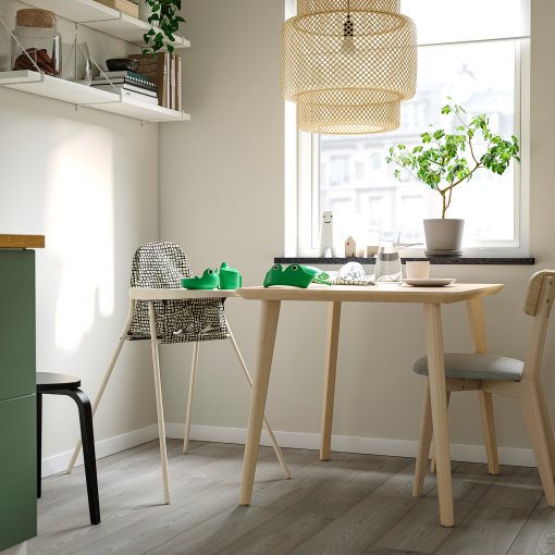 SANDKATT, столче за хранене с табличка, 606.166.46