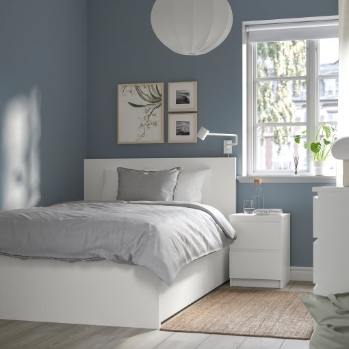 MALM, високо легло с 2 кутии за съхранение, 690.682.24