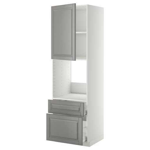 METOD/MAXIMERA, висок шкаф за фурна+вр/2 чела/1 ср/1 вис чкм, 694.604.24