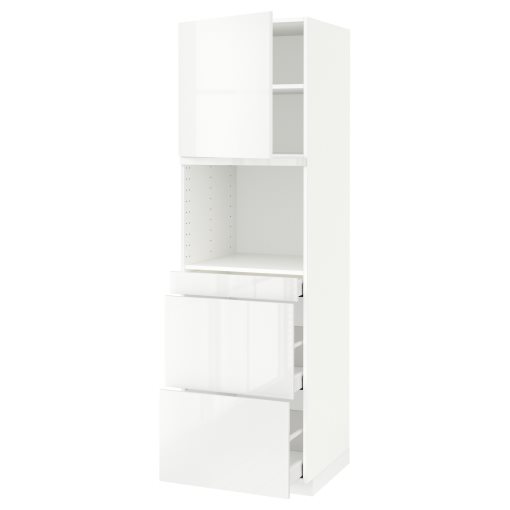 METOD/MAXIMERA, висок шкаф за комби микро, 694.626.25