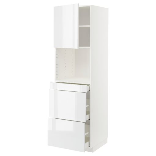 METOD/MAXIMERA, висок шкаф за комби микро, 694.626.25
