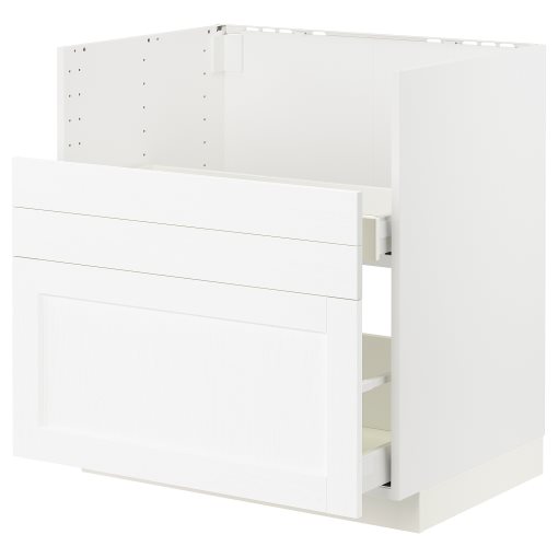 METOD/MAXIMERA, Долен шкаф мивка BREDSJON 2чела/2чекм., 694.734.50