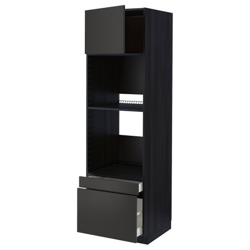 METOD/MAXIMERA, висок шкаф за фурна/комби фурна+врата/2 чекм., 694.980.16