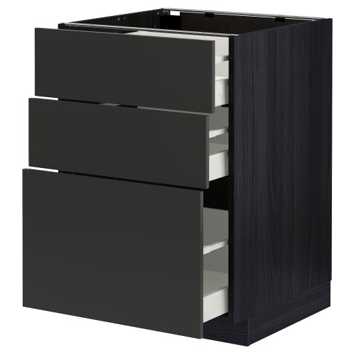 METOD/MAXIMERA, долен шкаф с 3 чекмеджета, 694.987.90