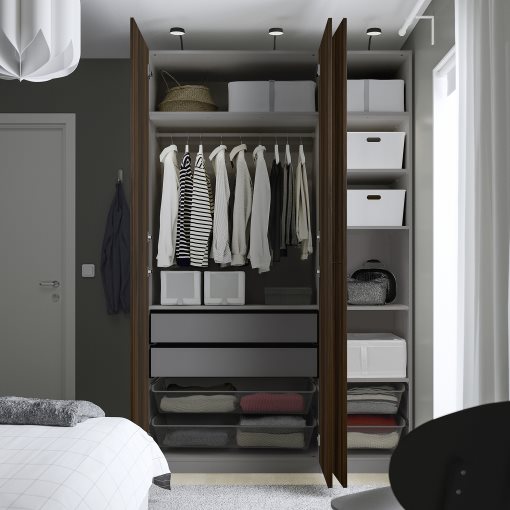 PAX/STORKLINTA, гардероб - комбинация, 695.625.64