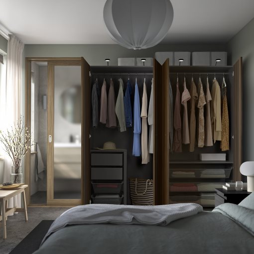 PAX/STORKLINTA, гардероб - комбинация, 695.627.95