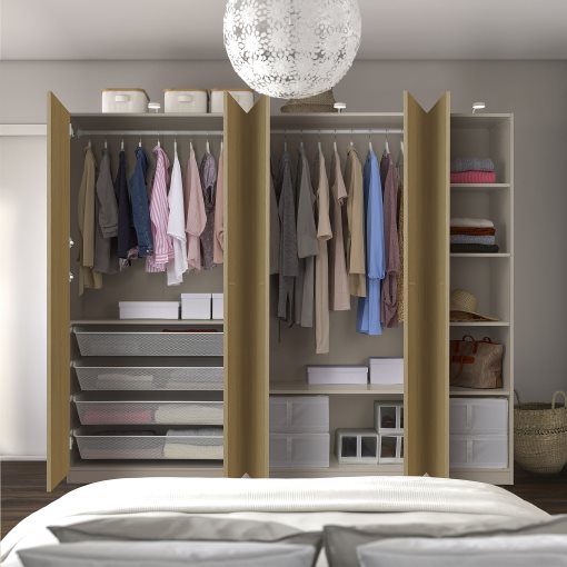 PAX/STORKLINTA, гардероб - комбинация, 695.628.80