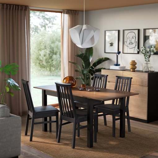 ÅLHULT/ÅLHULT, маса и 4 стола, 696.100.89