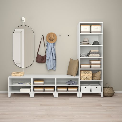 PLATSA, гардероб четирикрилен, 240x57x191 см, 696.250.57