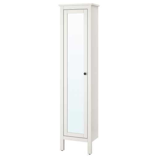 HEMNES, огледало шкаф 49x31x200см, бяло, 702.176.85