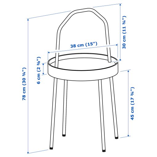 BURVIK, помощна масичка, 703.403.84