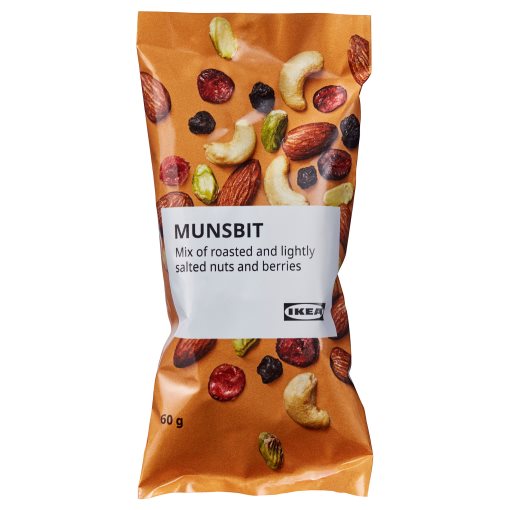 MUNSBIT, Микс от печени ядки/горски плодове, 705.064.16